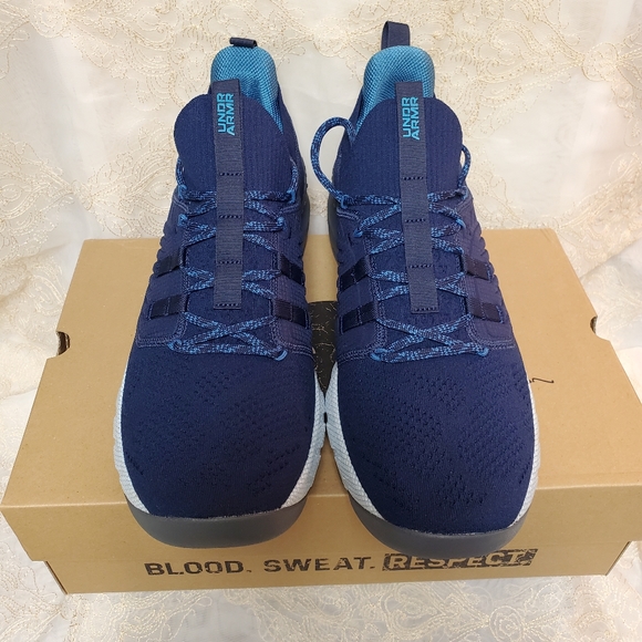 UA Project Rock 3 CNY Trainers - Picture 6 of 13